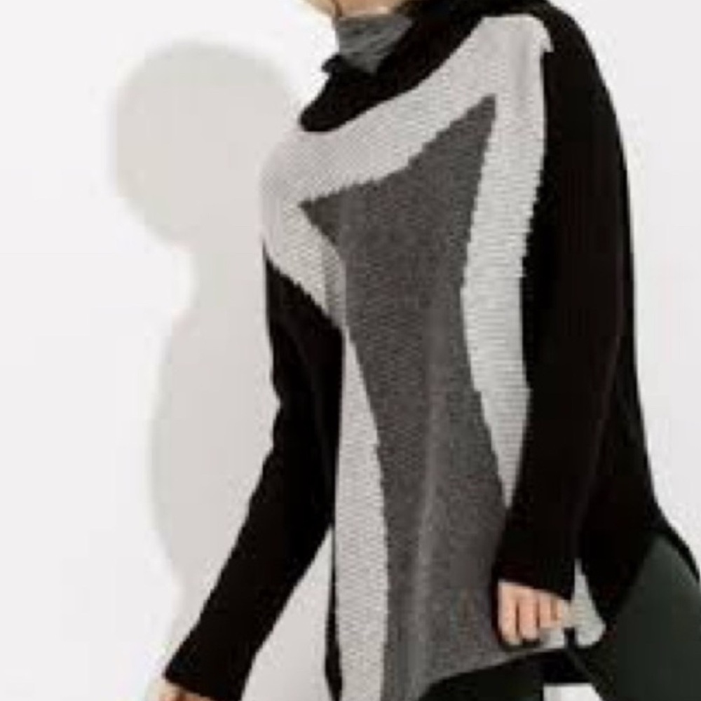 Kit + Ace Cashmere Wool Thick Knit Hoodie Pullover .. Very Soft